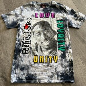 Chemistry Tupac Shakur Love Justice Unity Loyalty T Shirt Size Small